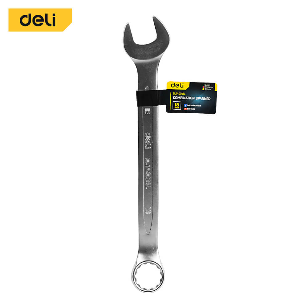 ประแจปากตาย DELI EDL140018L-SL-01 18มม_0